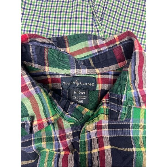 Ralph Lauren Button Front Dress Shirt Bundle Boys 10-12 - Picture 2 of 6